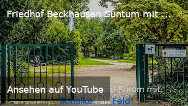 Auf YouTube anschauen: Friedhof Beckhausen Sutum mit Schalke Fan Feld in Gelsenkirchen